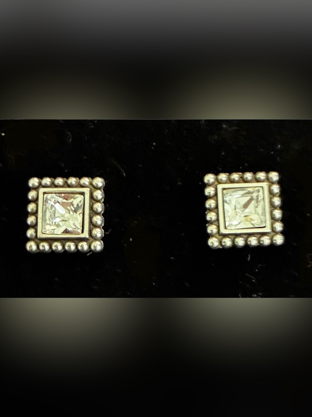 Brighton NWOT Sparkle Square Mini
Post Earrings Twinkle Collection - Picture 2 of 6